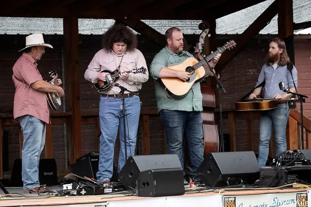 HillBilly Fever under the festival pavilion