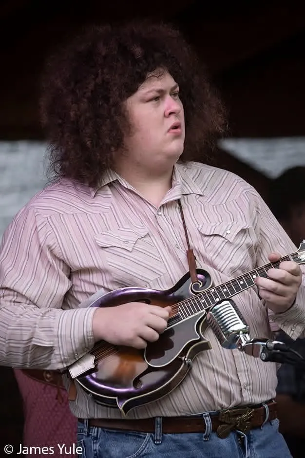 Daniel David on an F-style mandolin